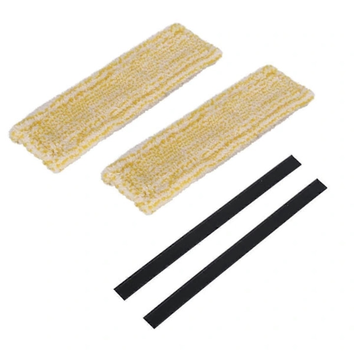 Lavete mop microfibra galben set 2 buc 30x30cm
