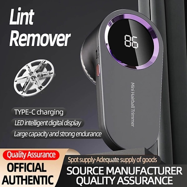 Aparat electric pentru indepartat scame, gri