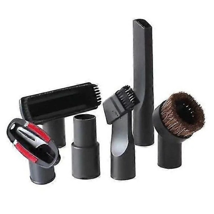 Set 6 accesorii aspirator compatibil 32mm, ABS, alb, universal