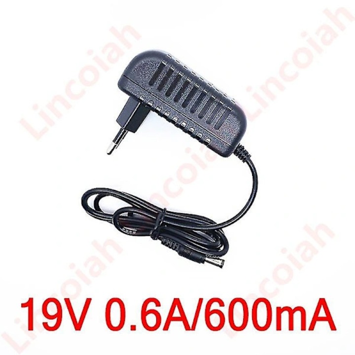 Адаптер зарядно за прахосмукачка 19V 0.6A 5.5x2.5mm, EU щепсел