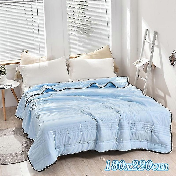Patura racoroasa, 100x150cm, 150x200cm, 180x220cm, 200x230cm, albastru cer