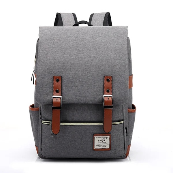 Rucsac laptop 15,6 inch, RFID, USB, roz, 29x18x40cm, 20L