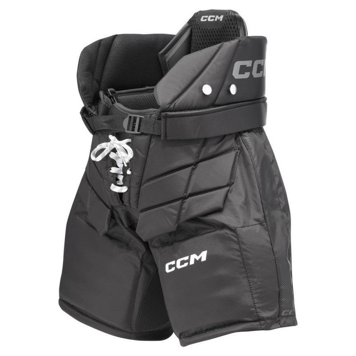 CCM, Textil kapusnadrág FLEXMOTION dizájnnal, szegmentált védelemmel és Fit+ rendszerrel rejtett cipzárral és hosszabbítással, Axis F5 JR, fekete, S junior