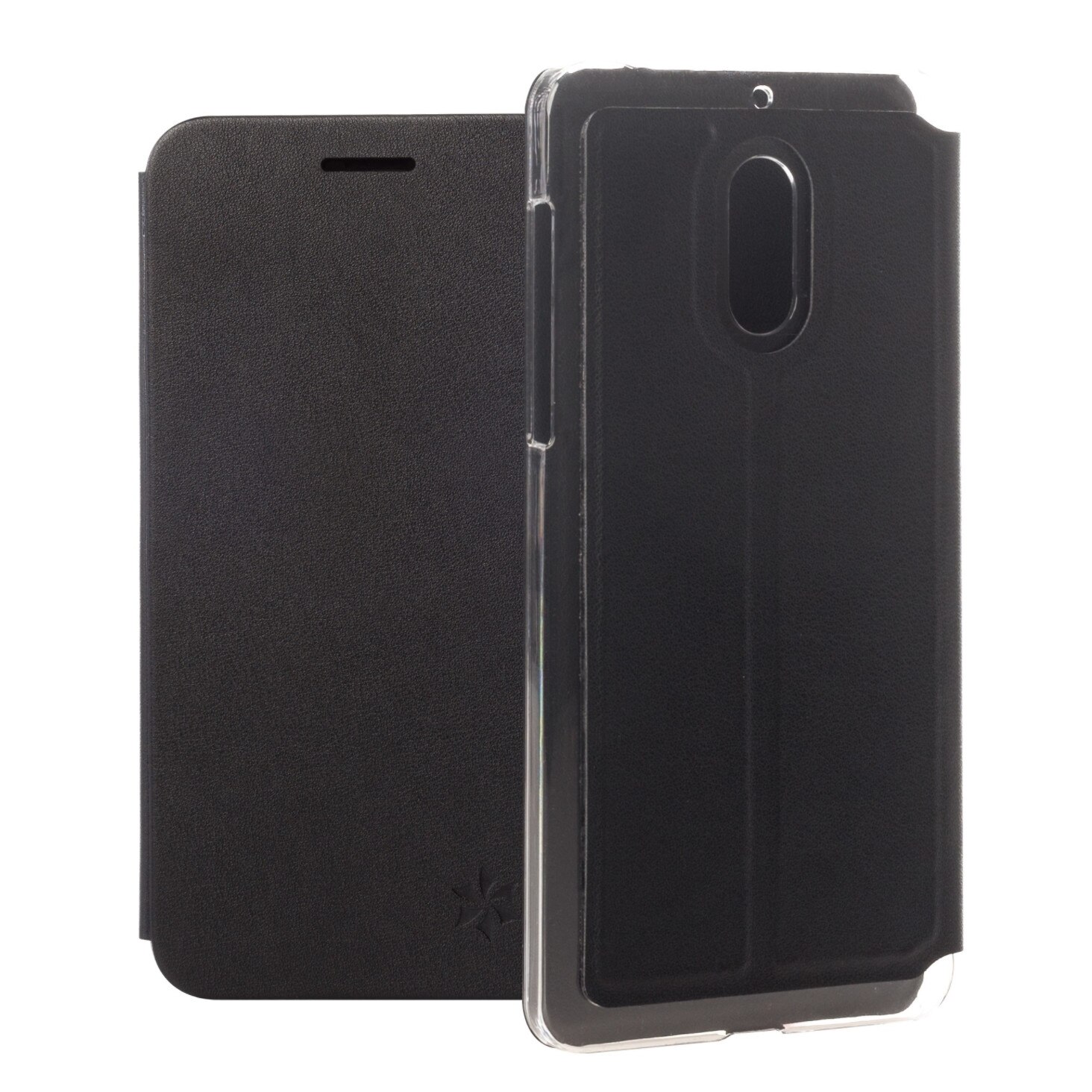 Husa Folio honju DarkBook Nokia 6 black