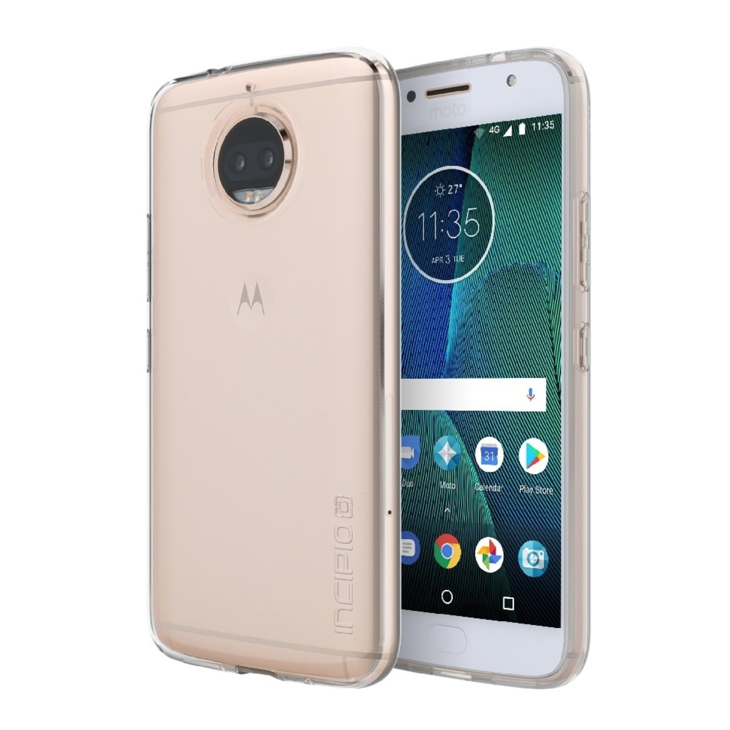 Husa Incipio NGP Pure Motorola Moto G5S Plus Clear