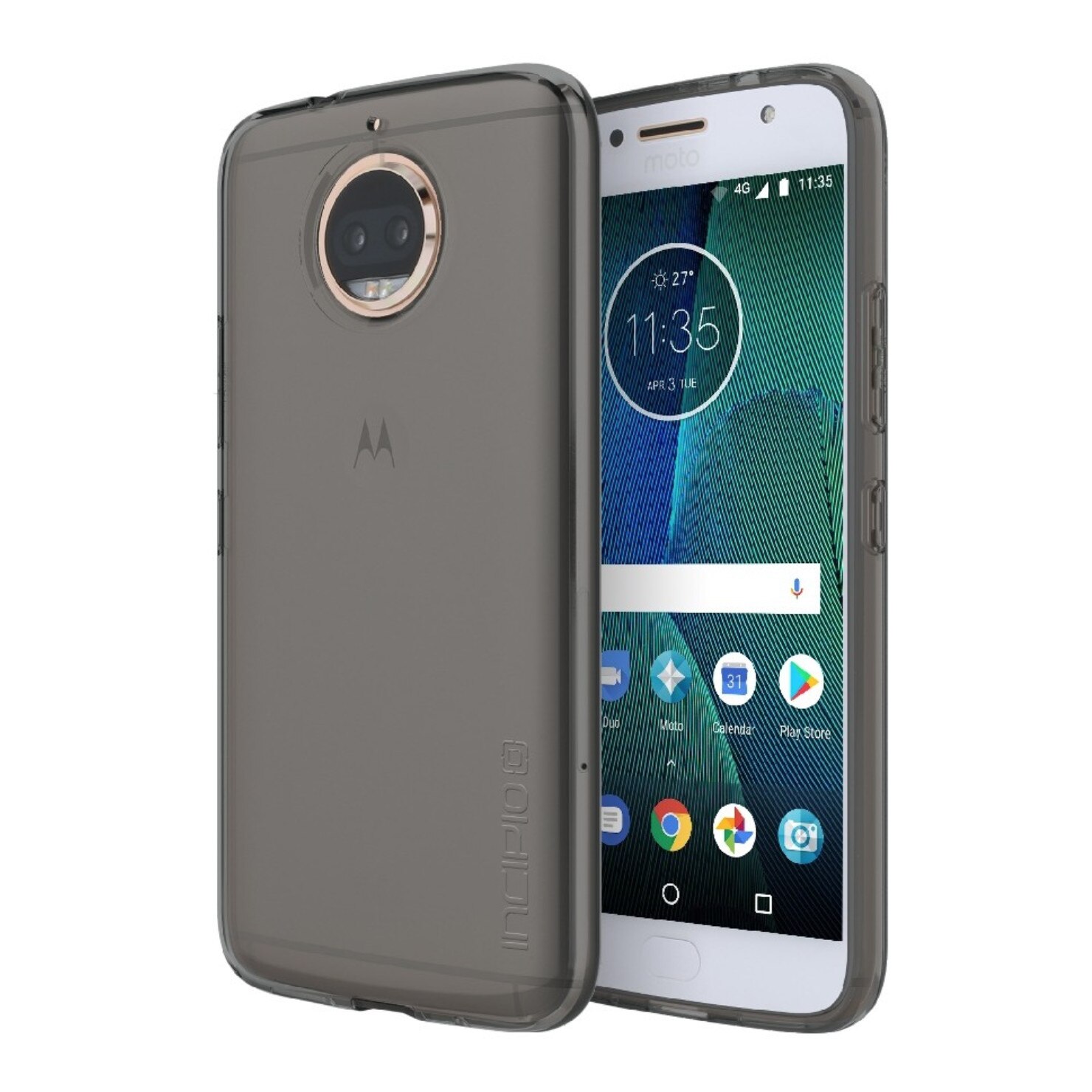 Husa Incipio NGP Pure Motorola Moto G5S Plus Smoke