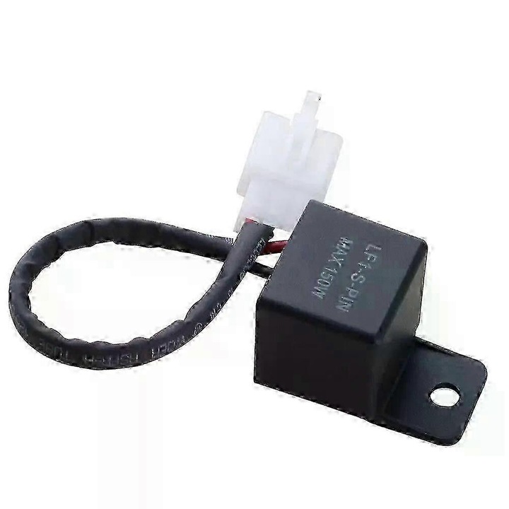 Releu semnalizare LED universal motocicleta 12V 15cm cablu