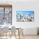 Tablou VarioView MoonLight Fosforescent Luminos in intuneric Flori Flori in camp, 40 x 60 cm