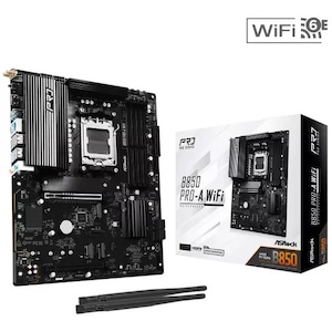 Placa de baza AM5 AsRocK B850 ATX DDR5 WiFi6e BT5.2 PRO-A 4xDDR5 256GB