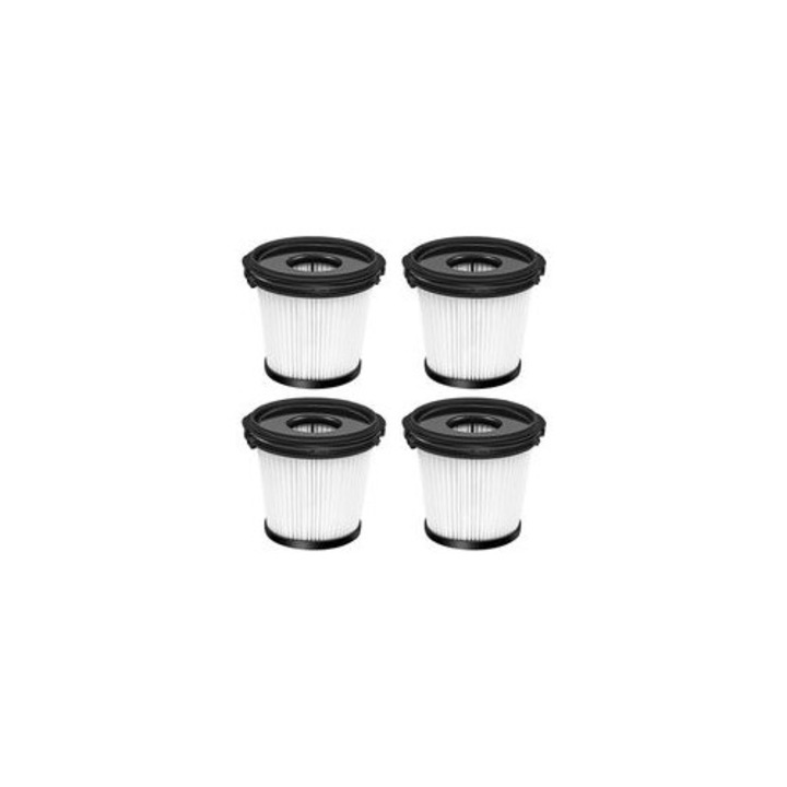 Set 4 filtre HEPA pentru aspiratoare fara fir, plastic, multicolor