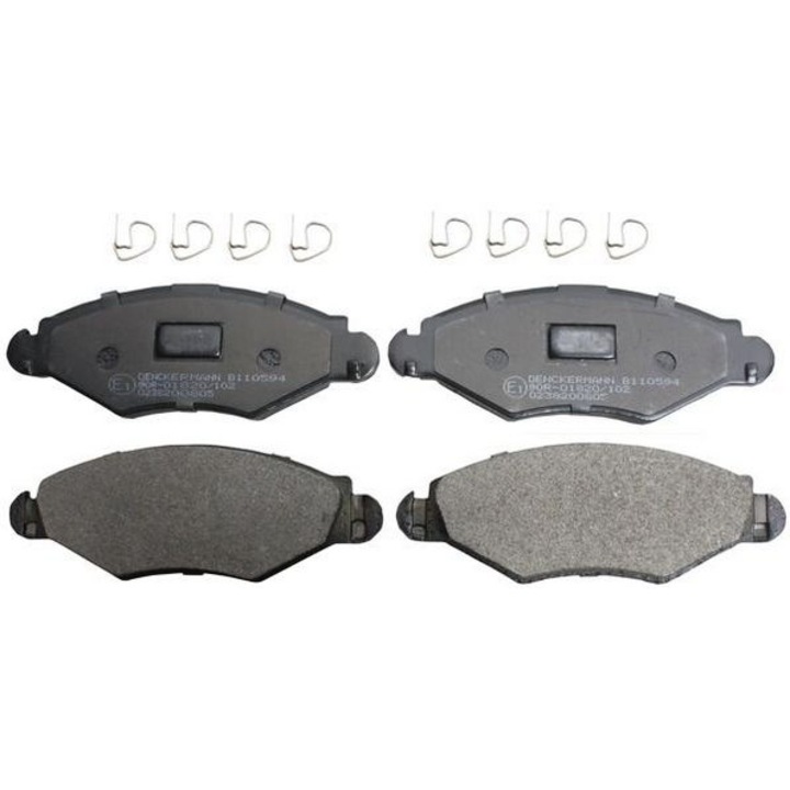 Denckermann első fékbetétek Peugeot 206 306-hoz, 1.21kg