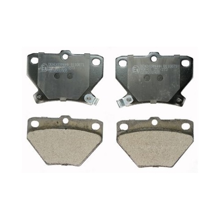 Denckermann hátsó fékbetétek Toyota 04466-52010 0.63kg