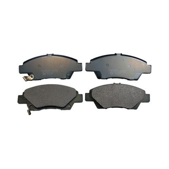 4 darabos készlet, Denckermann féktárcsák 45022-TF0-G01, kompatibilis Honda Insight/Jazz III-IV, első, fekete