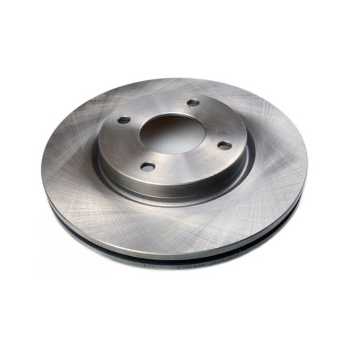 Denckermann 40206ZW90A/40206-EM10A féktárcsák, első, kompatibilis Nissan Cube/Sentra/Tiida modellekkel, ezüst, 2 darab, 6.32 kg