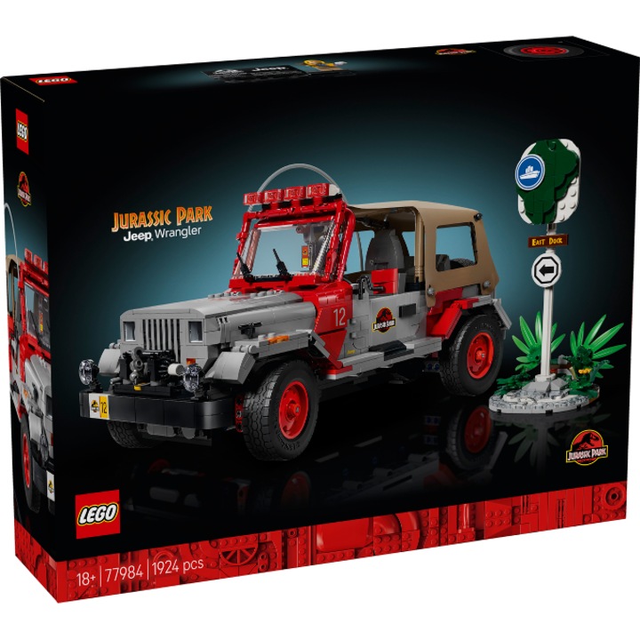 LEGO 77984 Jurassic Park Jeep Wrangler
