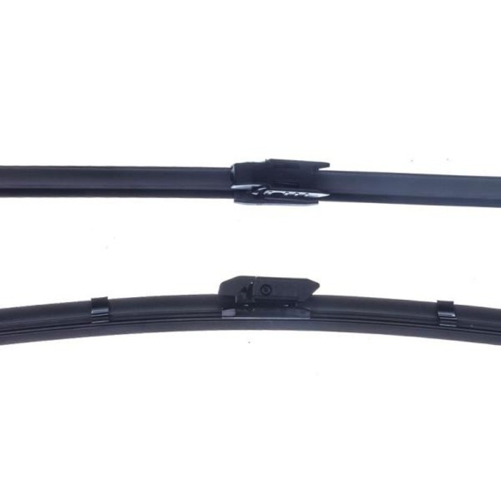 2 darab Denckermann V11000130 ablaktörlő lapát készlet, dedikált ablaktörlő lapátok Renault Clio V (B7_) modellekhez, első, OE 288901480R/3397014826, fekete