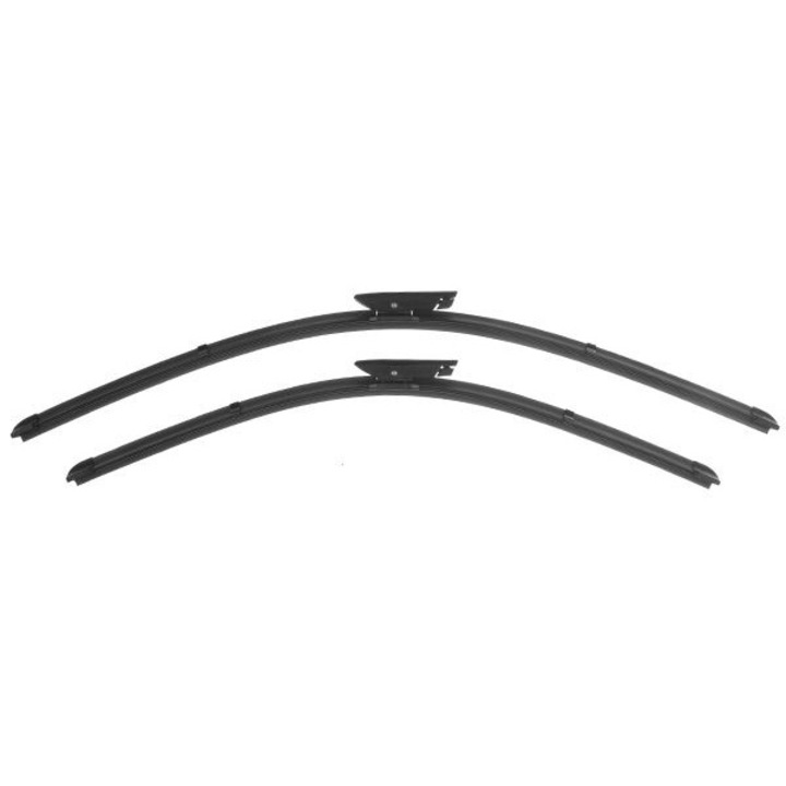 2 darabos készlet, Denckermann V11000027 ablaktörlő lapát Renault Scenic II (első) típushoz, kompatibilis OE 7701061772/7701061774, fekete