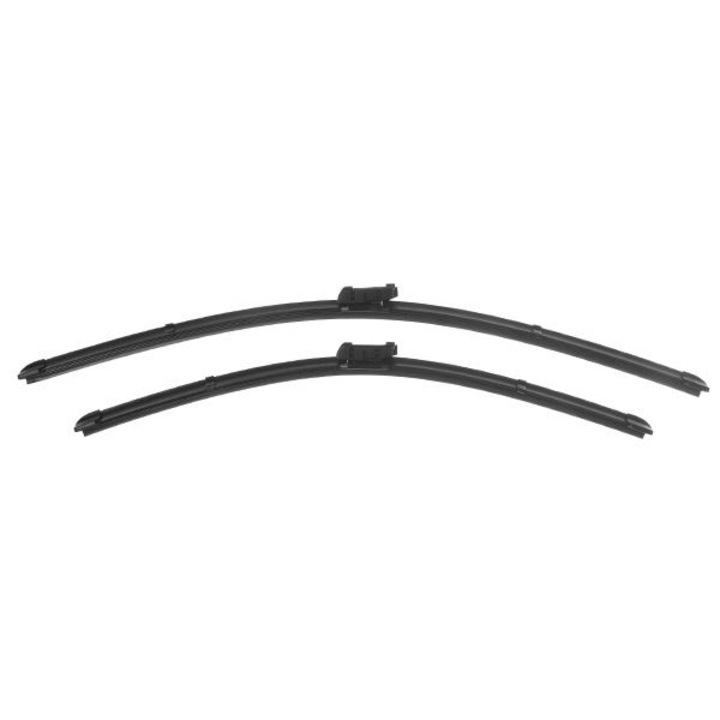 Set 2 bucati, Stergatoare parbriz Denckermann EBG Performance 4B0998002, pentru fata, compatibile cu Audi A4/Q5, Porsche Macan/Panamera, Skoda Kodiaq, Volvo XC40/XC90, Negru