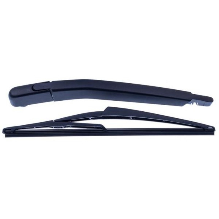 Denckermann V11000243 hátsó ablaktörlő kar lapáttal, Fiat Grande Punto/Punto/Punto Evo (199_) típushoz, OE 55701469Kit/71751021/71751022 kompatibilis, fekete, 1 db