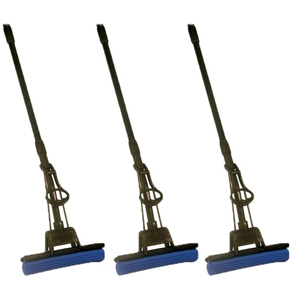 Pachet - 3 x Mop din pva cu coada telescopica si storcator