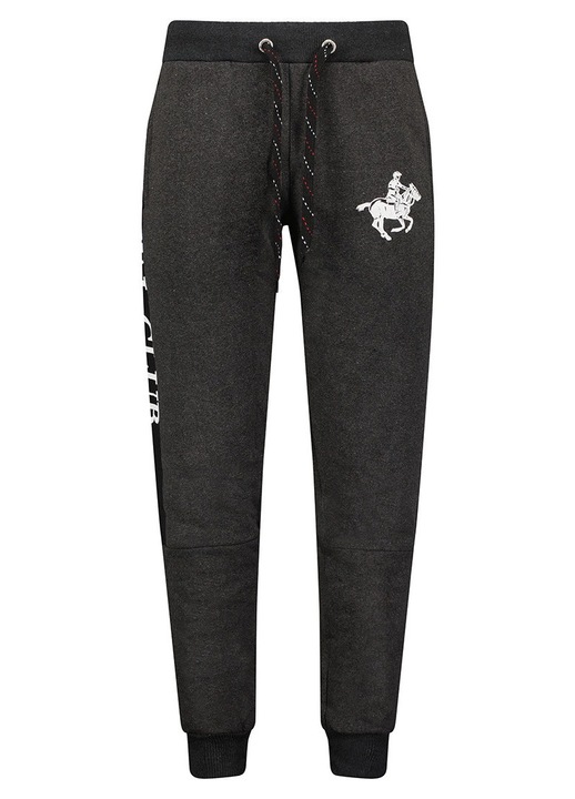 Férfi melegítőnadrág Geographical Norway MAHORSE, sötétszürke, pamut/poliészter, sportos stílus, hosszú