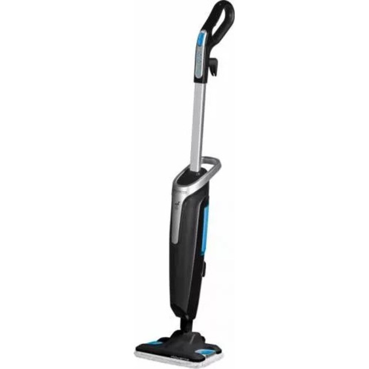 Mop cu abur ROWENTA Steam Power RY6555WH 1200W 0.6L Filtru Anticalcar 3 Setari de Reglaj al Aburului Negru-Albastru