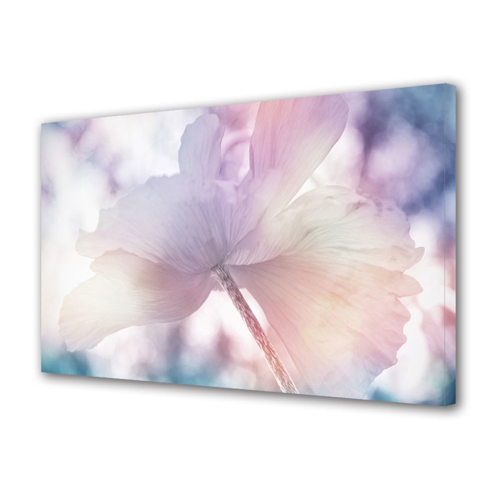 Tablou Canvas Luminos in intuneric VarioView LED Flori Zi de vara 70 x 100 cm
