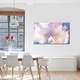 Tablou Canvas Luminos in intuneric VarioView LED Flori Zi de vara 70 x 100 cm