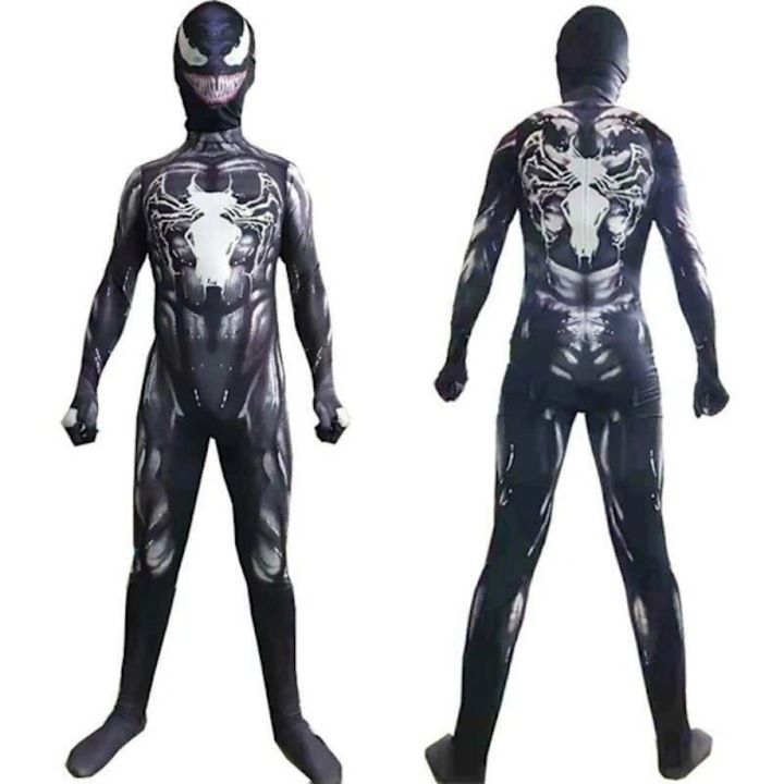 Costum copii Spiderman Venom cosplay spandex 130x150cm