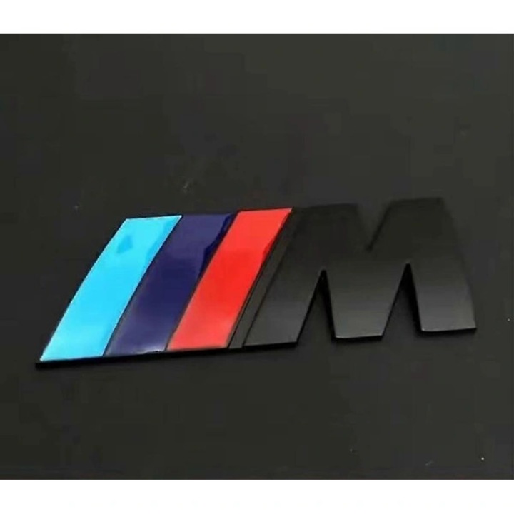 3 buc. Piese de schimb pentru emblema X2 BMW M Sport, autocolant cromat pentru toate modelele BMW, emblema pentru aripa laterala