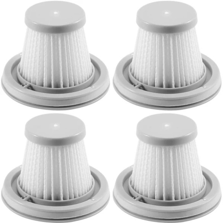 Set 4 filtre HEPA aspirator, lavabile, plastic, mini