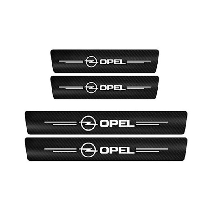 Autopiese Autocolant de protectie pentru pragul usii pentru Opel Zafira a Astra Mokka Corsa Vectra Decaluri Impermeabile Aplicatie Accesorii Auto