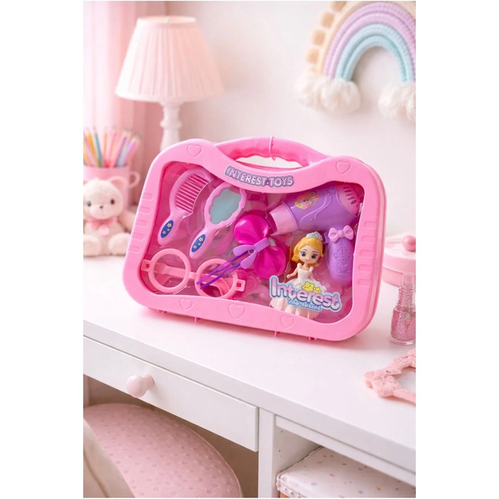 Set Accesorii Frumusete Pentru Par