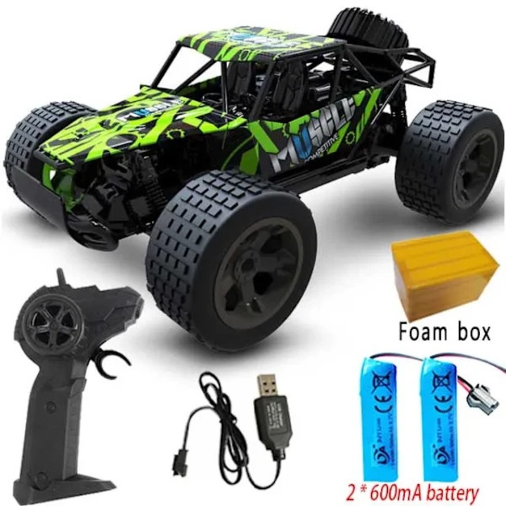 Masina RC Offroad 1/20 Verde 2xBaterii