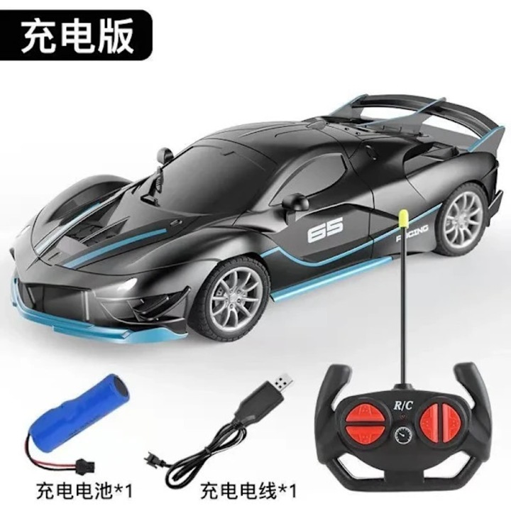 Masinuta RC 1:18, 4 canale, LED, 2.4G, sport, incarcabila