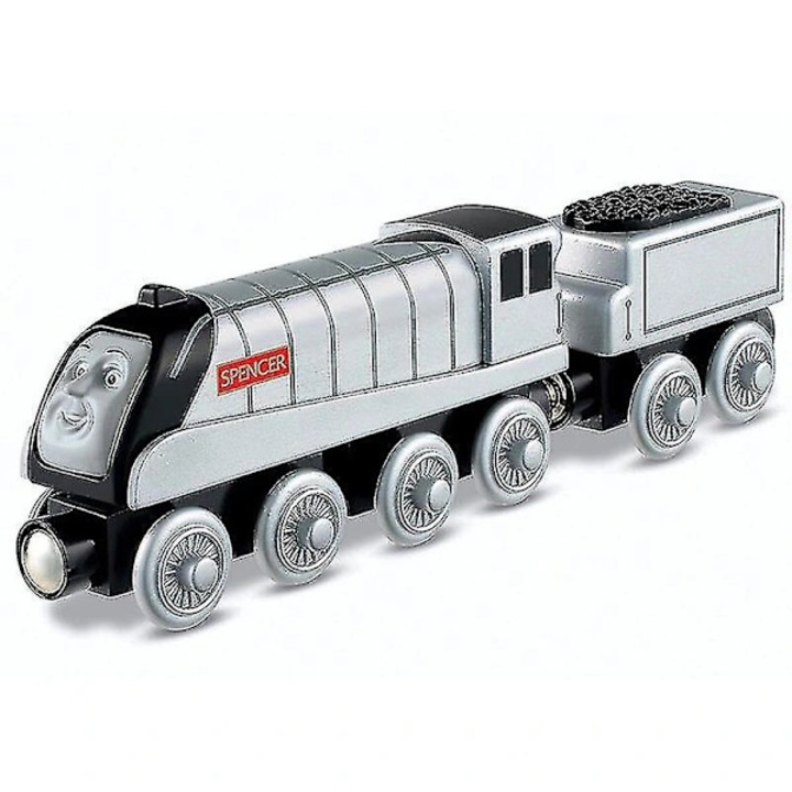 Дървена играчка, модел Thomas & Vanner, интерактивна, 8x3x4.5см