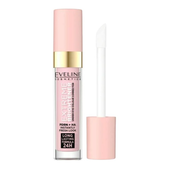 Corector iluminator cremos Extreme Brightener Under Eye Colour Corrector Eveline 7 ml