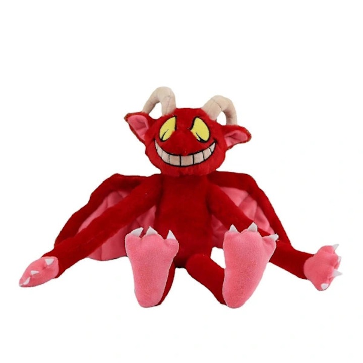 Plüssjáték, Cuphead, 43cm, többszínű, puha