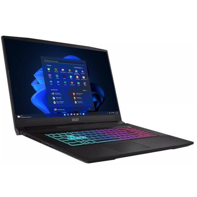 Laptop MSI Katana 17 B13UCRK-1619PL Intel Core i5-13420H 17.3inch 32GB 512GB Windows 11 Pro RTX 3050 Negru