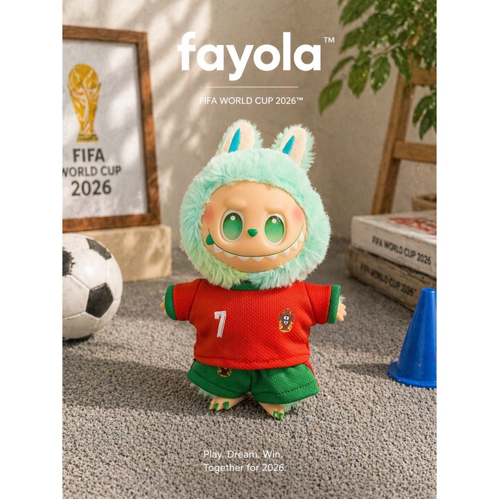 Fayola™ Kulcstartó plüss 17 cm - FIFA WORLD CUP 2026