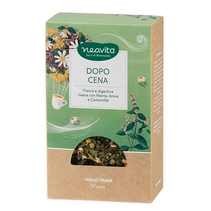 Ceai Neavita după cină, ierburi, 45 g