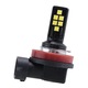 2 db LED Autó Izzó Készlet 12W 360° Fehér 12x1W 9-30V Alumínium 21x7x5cm