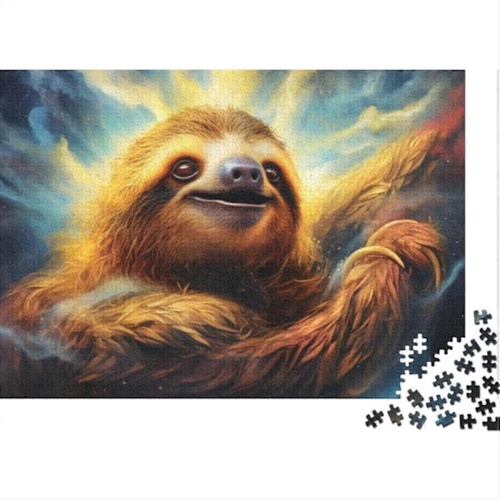 Пъзел 1000 части, многоцветен, 68x48см