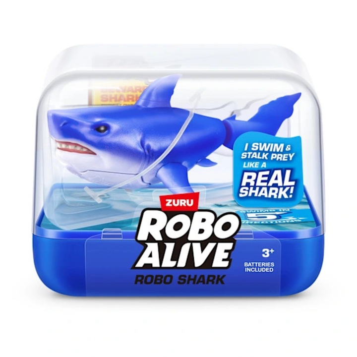 Интерактивна играчка акула Robo Alive многоцветна