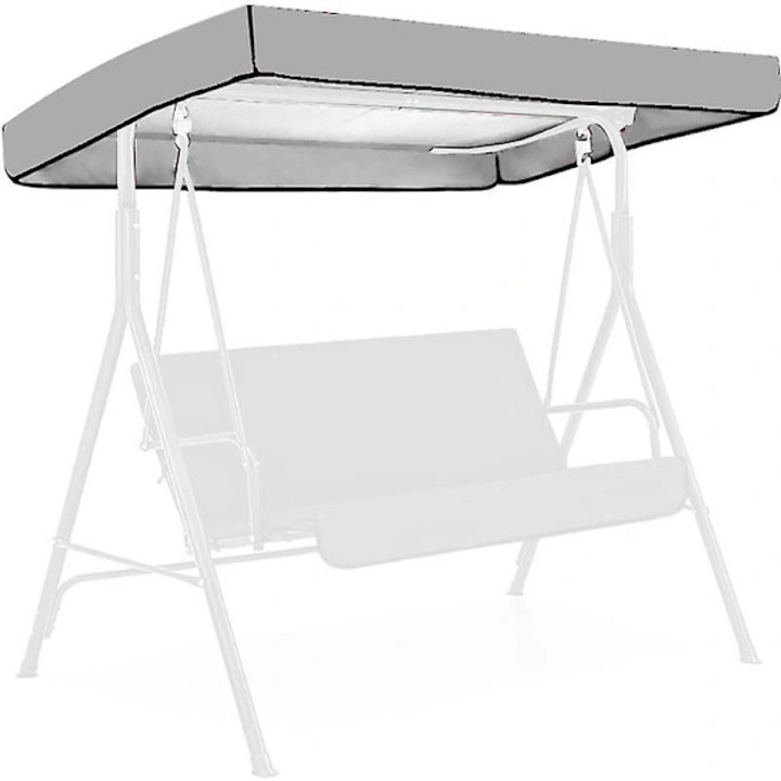 Protectie de schimb pentru leagan 191x120x18/23cm gri