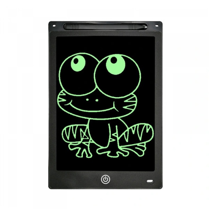 Tableta de desen LCD 12 inch, pentru copii, negru