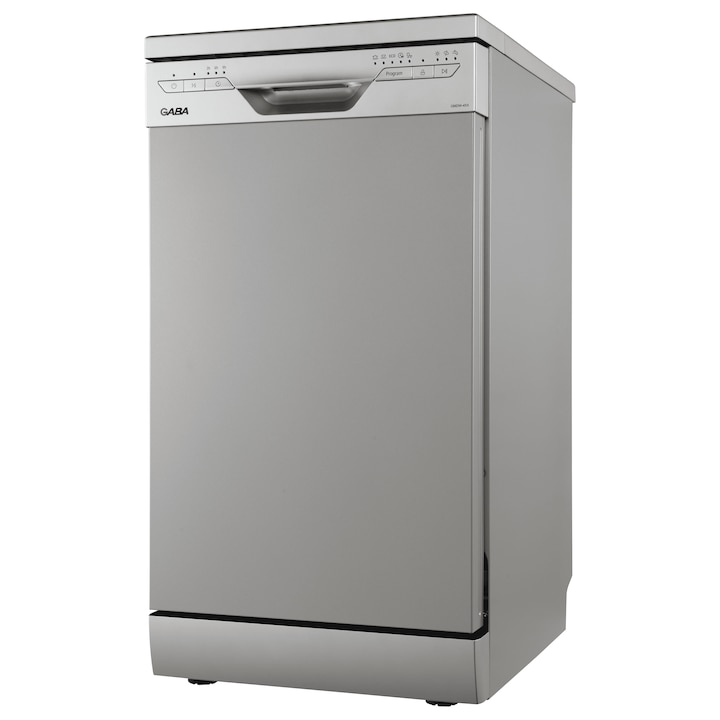 Gaba GMDW-45X inox, număr programe: 5, independentă, mașină de spălat vase de 10 seturi