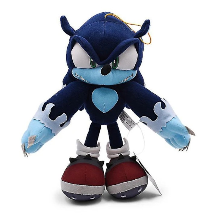 Sonic plüssbaba, kék, 30cm, puha töltött