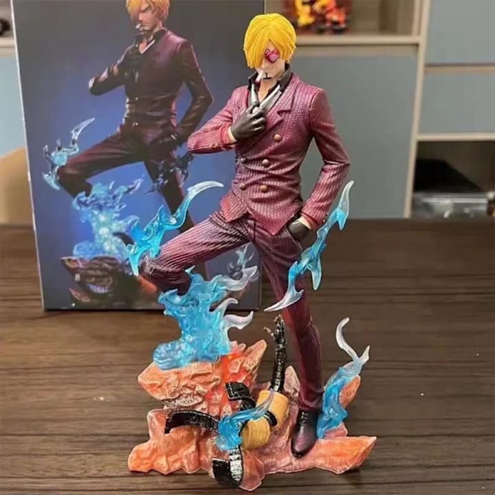 Фигурка Sanji One Piece, PVC, 27см, светеща