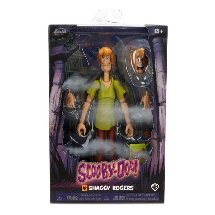 Фигурка Simba Shaggy Rogers Scooby-Doo 15.8cm, детайлна, с аксесоари